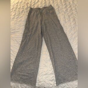 Urban Outfitters - Gray Wide-Leg Crossover Pants